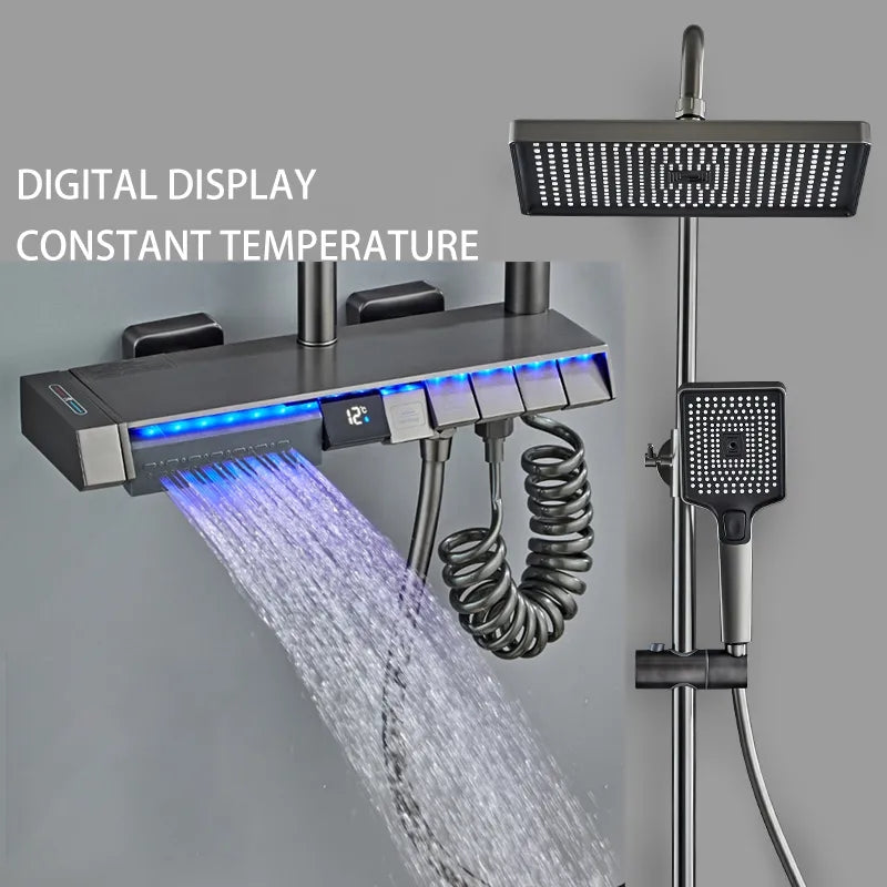 Digital Display Constant Temperature Shower – HAZILWARES